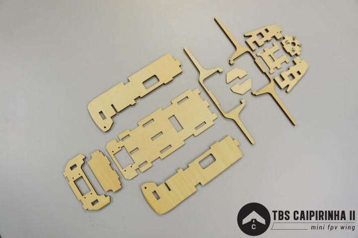 Image du produit TBS Caipirinha 2 - Pièces en bois (coque) (Accessoires FPV, TBS Caipirinha 2)