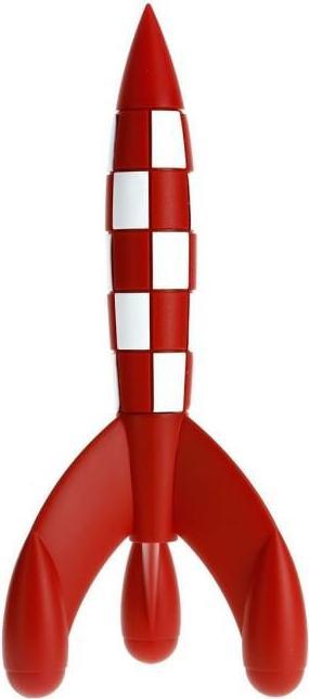 Moulinsart Rocket statue Tintin