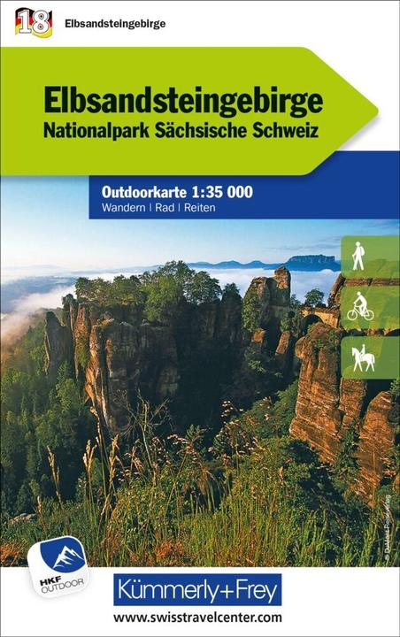 Produktbild Elbsandsteingebirge Nr. 18 Outdkte De