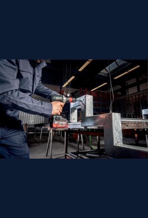 Actual product image Metabo 18V Battery Tap GB 18 LTX BL Q I (Rechargeable battery operated)