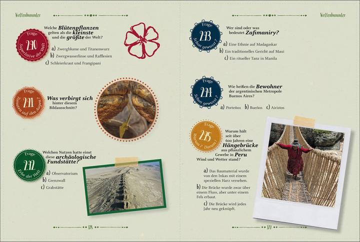 Produktbild Räselbuch Wissen weltweit (Deutsch, Kunth Verlag, 2023)