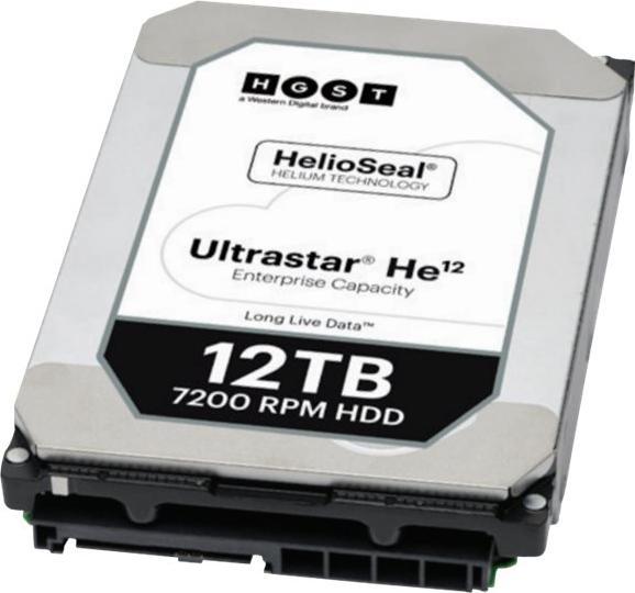 Produktbild WD Ultrastar HE12 (12 TB, 3.5", CMR)