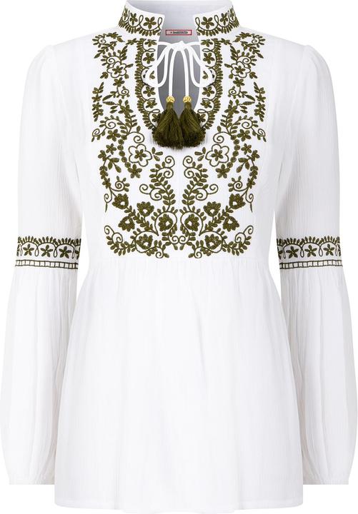 Produktbild Joe Browns Floral Embroidered Crinkle Tunic Top (16)