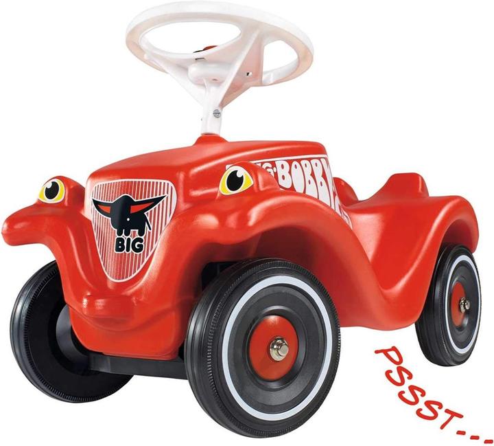Actual product image BIG Bobby-Car with whisper tyres and red shoe protectors