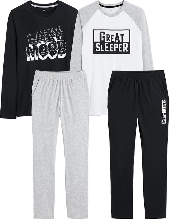 Image du produit La Redoute Collections Pack de 2 pyjamas (152)