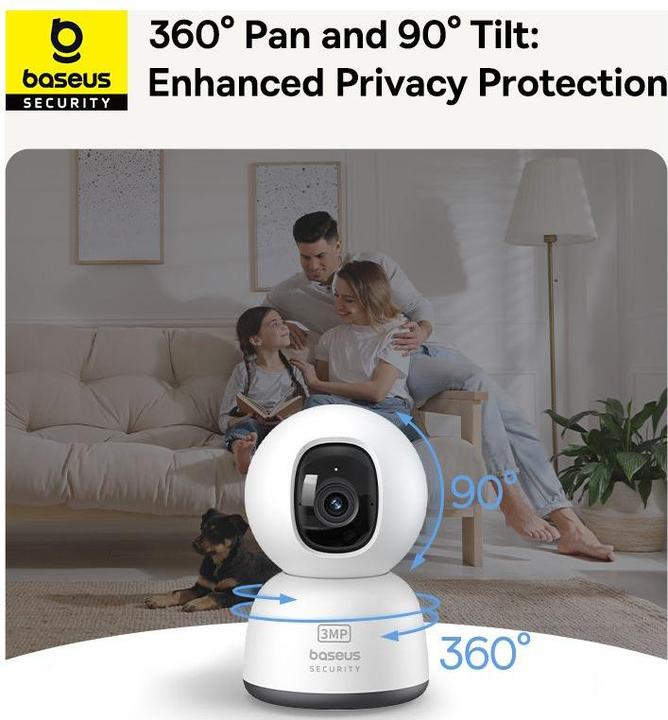 Immagine prodotto Baseus Telecamera per interni P1 Lite 2K (2304 x 1296 Pixels)