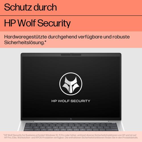 Actual product image HP EliteBook 1040 14 inch G11 Notebook PC, Intel Core Ultra 7, 35.6 cm (14"), 1920 x 1200 pixel (14", Intel Core Ultra 7 155H, 16 GB, 512 GB, DE)