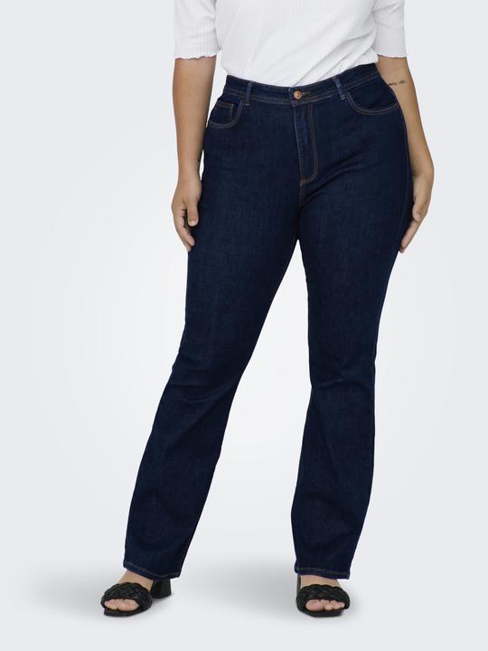 Actual product image Only Curvy CARSally High Waist Flared Jeans (W42/L32)