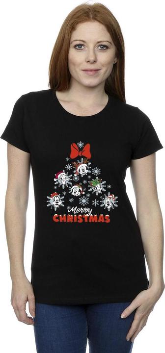 Immagine prodotto Disney Mickey Mouse And Friends Christmas Tree Maglietta Donna (M)