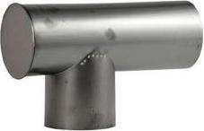 Image du produit Bertrams Tube de poêle coudé FAL Ø120mm argent (1 pcs)