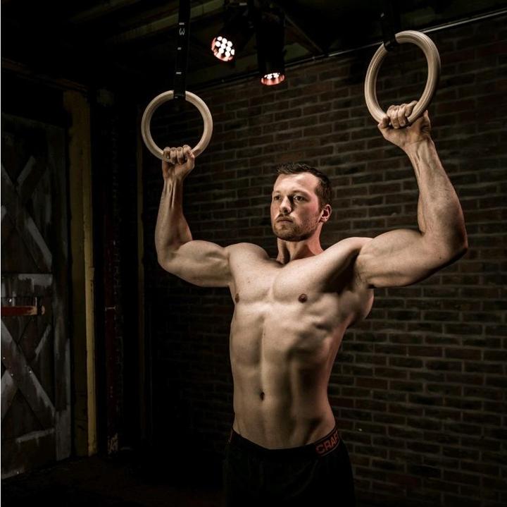 Produktbild Tunturi Turnringe Gym Rings aus Holz