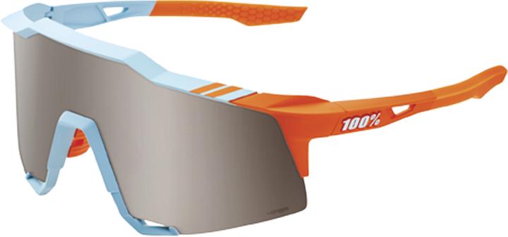 Produktbild 100% Brille Speedcraft Tall Soft Tact (Soft Tact Two Tone, HiPER Silver Chrome)