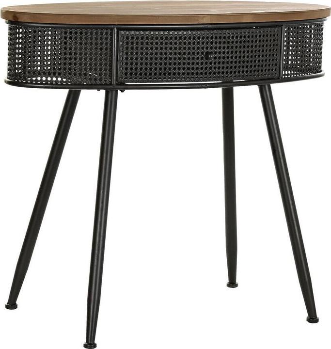 Produktbild DKD Home Decor Console 90,5 x 39 x 78 cm Fir Black Metal Brown