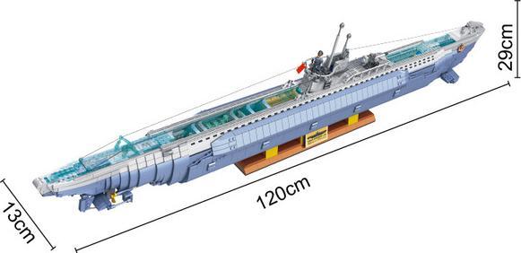 Produktbild Panlos VIIC U-552 Submarine