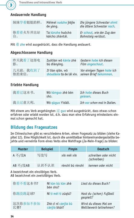Actual product image Grammatik kurz & bündig Chinesisch (German, Chinese, 2022)