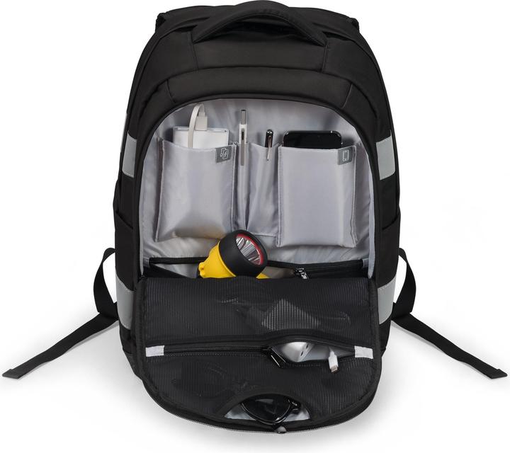 Produktbild Dicota Backpack REFLECTIVE 25 litre black (25 l)