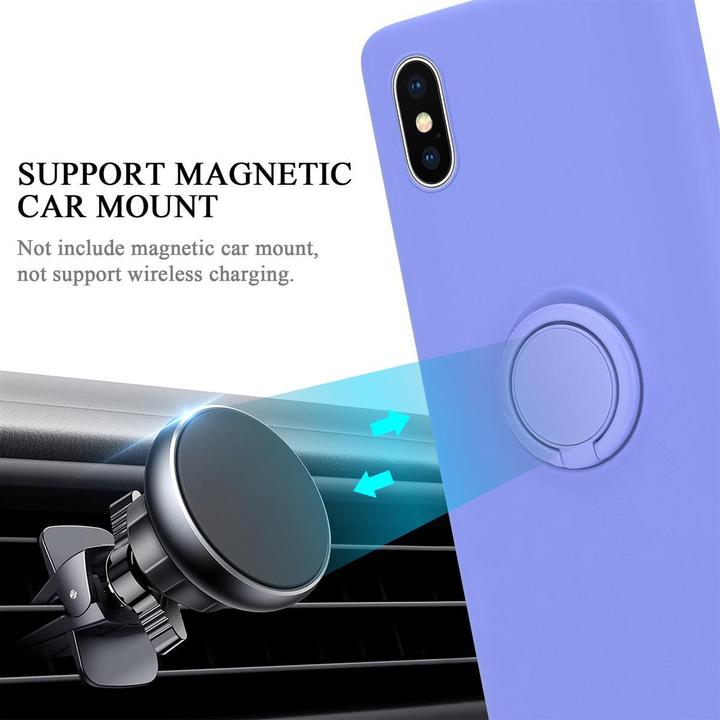 Produktbild Cadorabo TPU Liquid Ring Silicone Case Hülle (Apple iPhone XS Max)