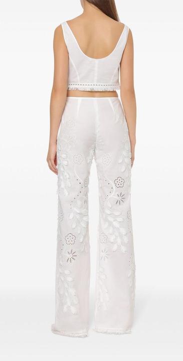 Image du produit Alberta Ferretti Pantaloni Bianco (42)