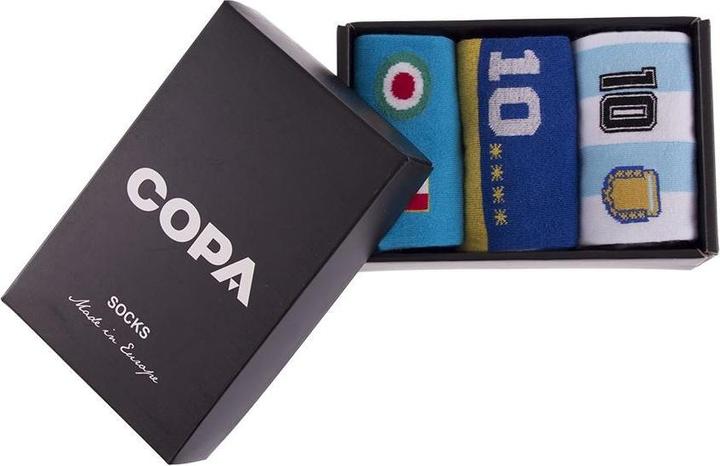 Actual product image Copa Football Maradona Leisure Socks Box Set | Maradona Napoli Boca Juniors Argentina Leisure Socks (40 - 46)