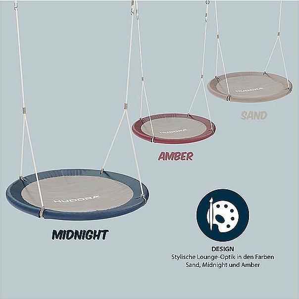 Actual product image Hudora Nest Swing Lounge 90 - Midnight