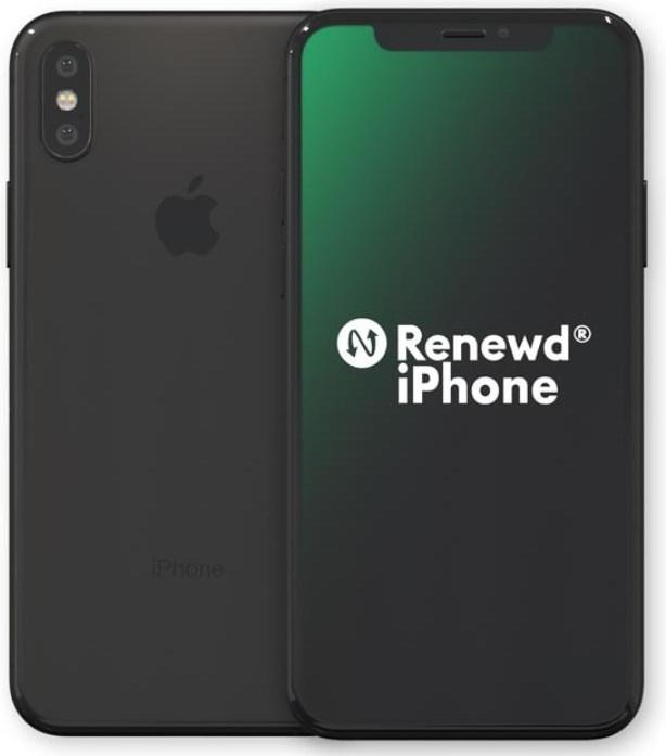 Renewd iPhone XS (64 GB, Space Grey, 5.80", 12 Mpx, Dual SIM, A / Like new)