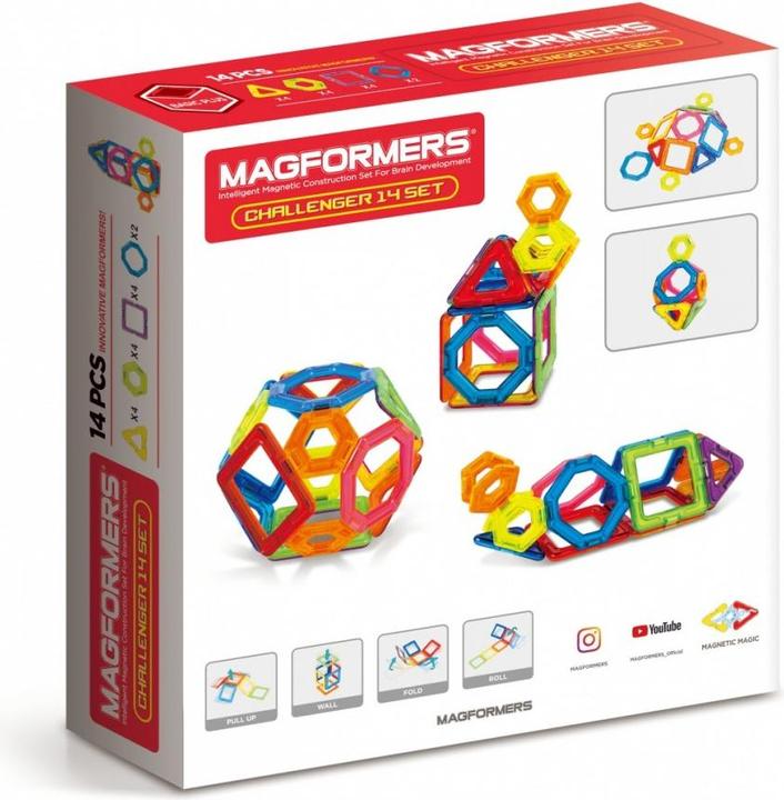 Image du produit Magformers Ensemble Challenger 14 Pcs (20-715019)