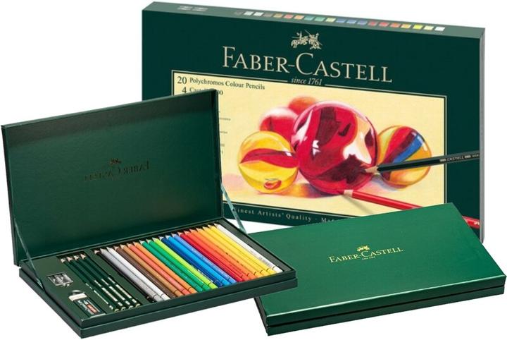 Immagine prodotto Faber-Castell Set regalo Polychromos (Multicolore, 24 x)