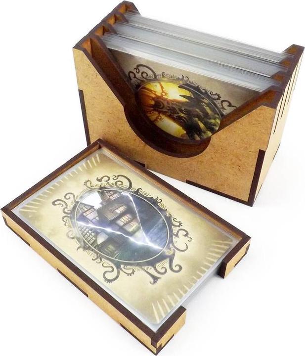 Actual product image Feldherr ARKH - Board game organiser for Arkham Horror 3rd Edition and expansion Midnight (Wood)