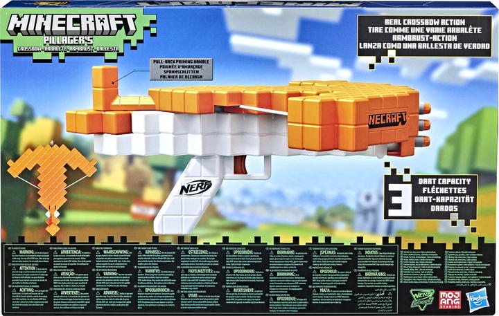 Actual product image Nerf Minecraft Pillager's Crossbow