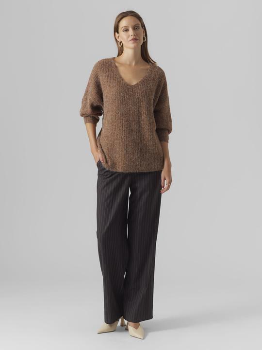 Produktbild Vero Moda VMJULIE 7/8 V-NECK BLOUSE GA REP EXC Strickpullover (S)