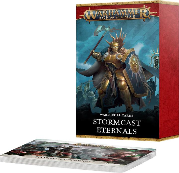 Produktbild Games Workshop Warscroll Cards: Stormcast Eternals (2024)