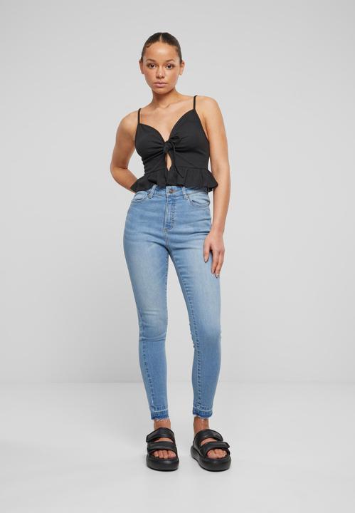 Immagine prodotto Urban Classics Top con volant in piqué Waffle da donna - 137877 (XXL)