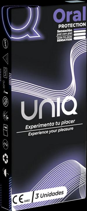 Actual product image Uniq - Classic Latex Free Condoms 3 Units (3 pcs.)