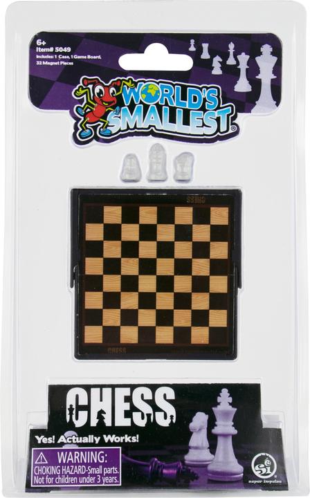 Actual product image Super Impulse Worlds Smallest Chess (6)