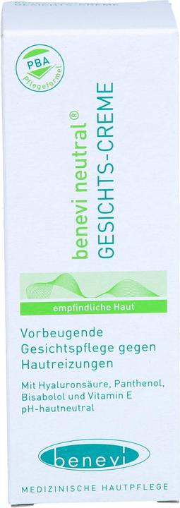 Image du produit Benevi Crème neutre pour le visage, 50 ml CRE (50 ml, Crème 24h)