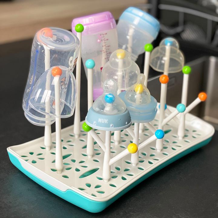 Actual product image Intirilife Drip Rack Drying Rack for Baby Bottles