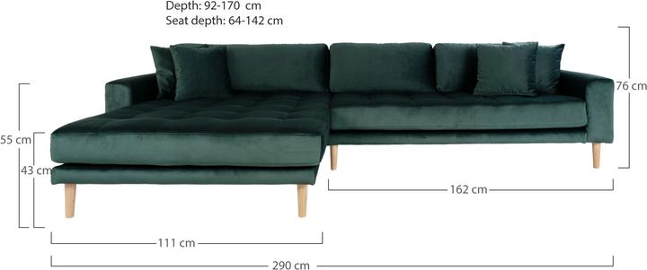 Image du produit House Nordic lidocaïne (Canapé d'angle)