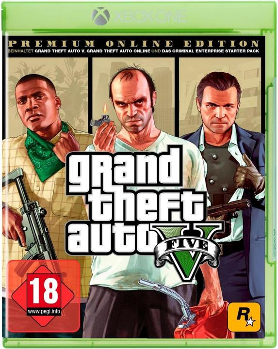 Rockstar GTA 5 - Premium Edition (Xbox One X, Xbox Series X, Multilingual)