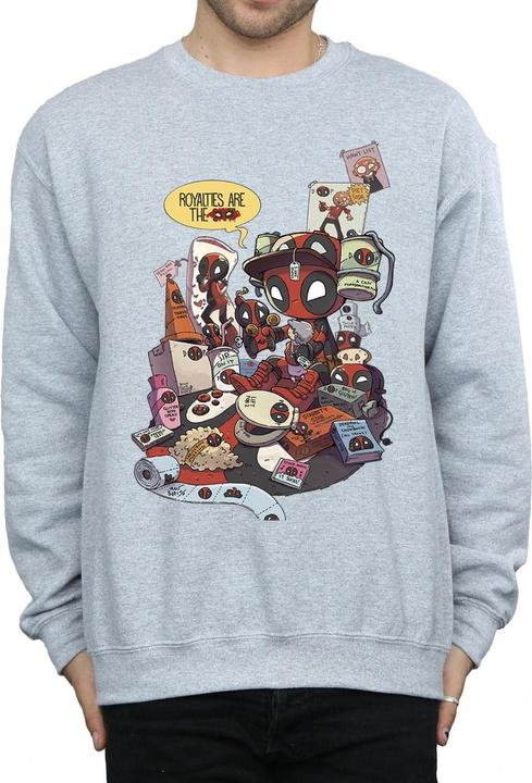 Immagine prodotto Deadpool Merchandise Royalties Felpa Uomo (XL)