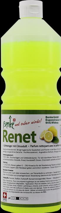 Nährwerte und Zutaten Benke Duftreiniger Renet Citro - 1 Liter