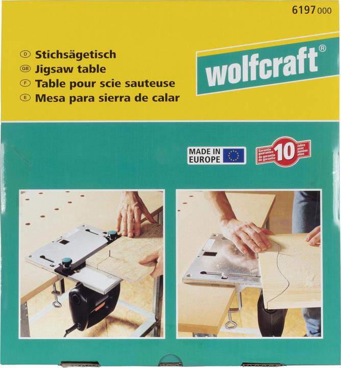 Actual product image wolfcraft Stichsägetisch