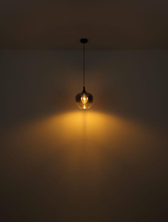 Actual product image Globo Pendant lamp Maxy black matt 6xE27 (E27)