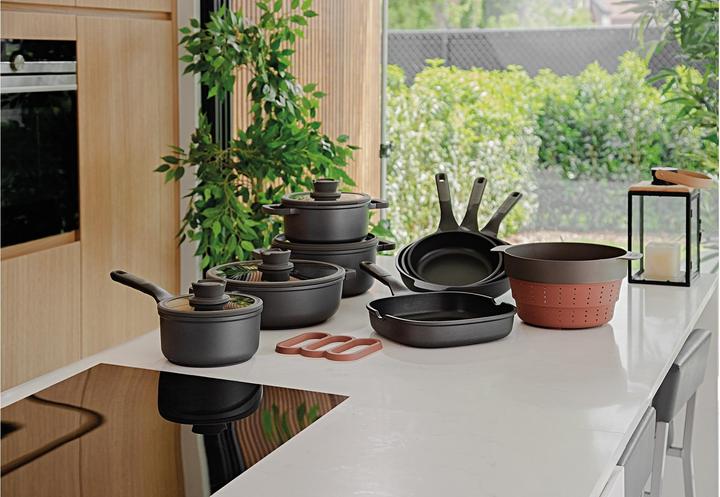 Produktbild BergHoff Sauteuse Leo Stone+ 28 cm (28 cm, Bräter + Schmortopf, Aluminium)