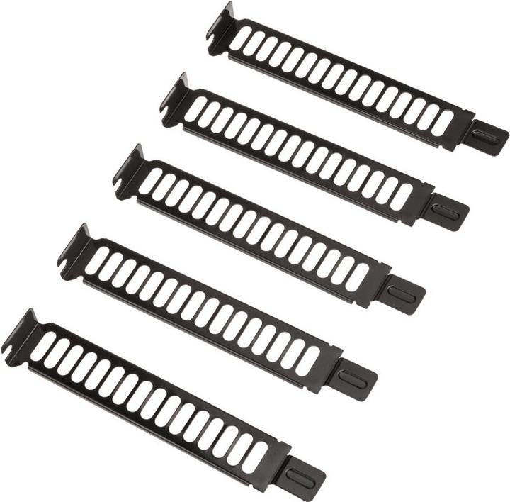 Actual product image Akasa PCI slot plates - 5 pieces