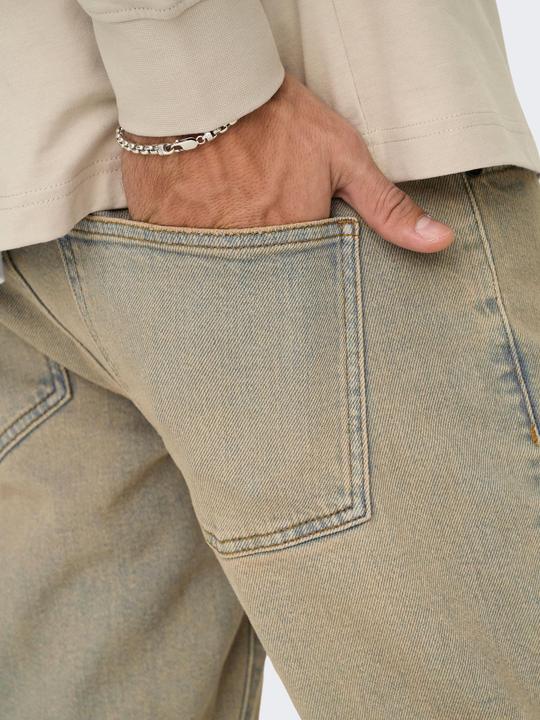 Immagine prodotto Only & Sons ONSWEFT Niedrige Taille Normal geschnitten Jeans Slim Fit Jeans (36)