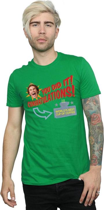 Produktbild Elf World's Best Coffee TShirt (XXL)
