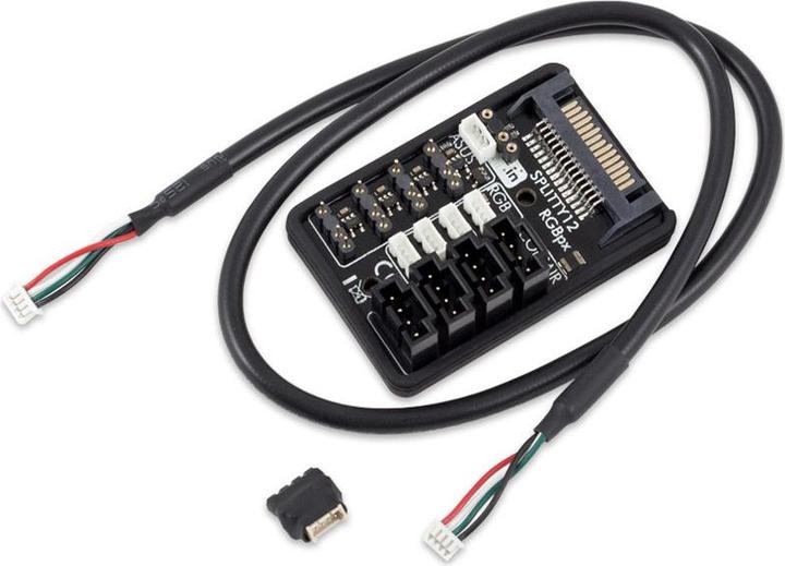 Actual product image Aqua Computer RGBpx Splitty12 Active ARGB Hub