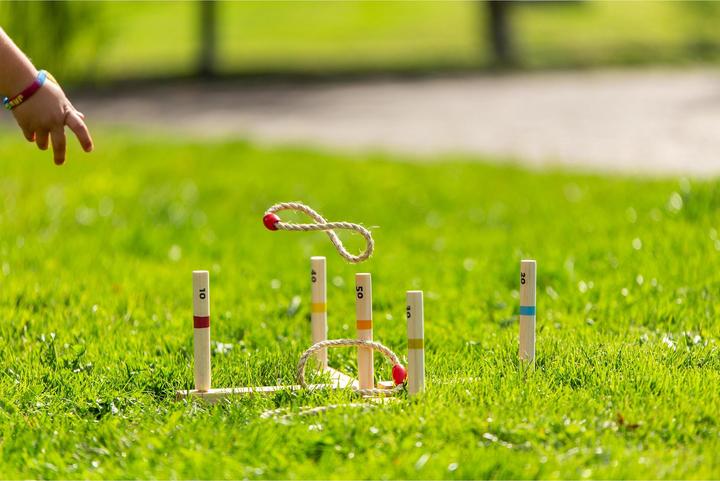 Actual product image Outdoor play Ring toss game