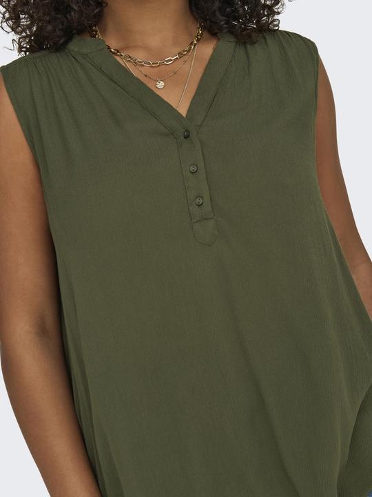 Produktbild Only Normal geschnitten V-Ausschnitt Curve Tank-Top Top (42)