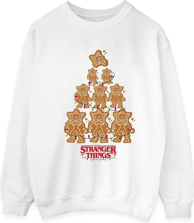 Actual product image Netflix Mens Stranger Things Gingerbread Sweatshirt (XXL)